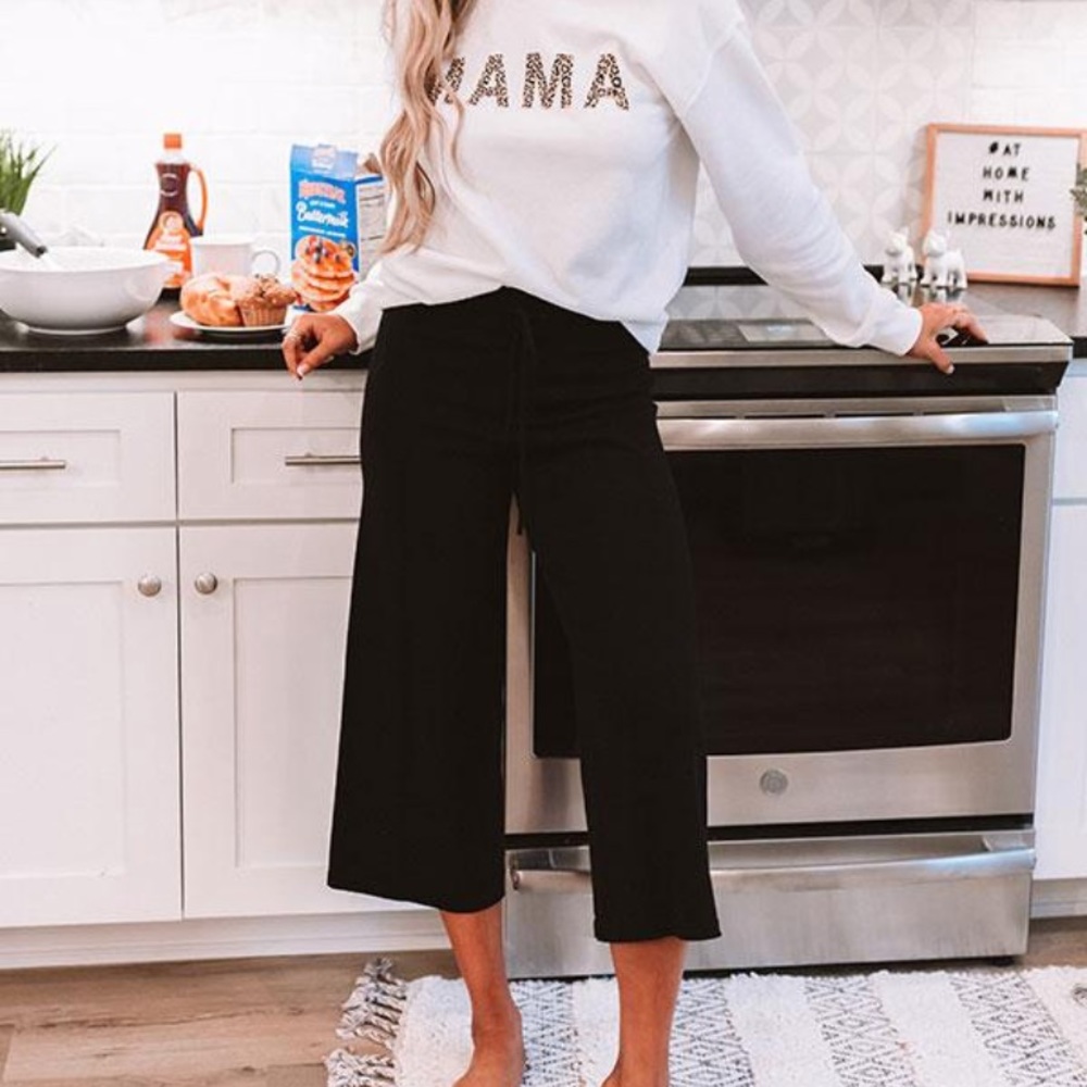 High-Waisted, High Rise Lounge pants